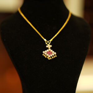 Golden Neck Chain With Locket