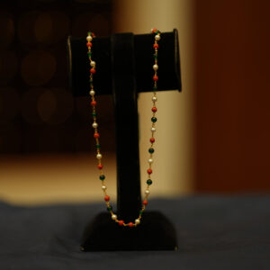 Simple and Traditional Multi Colored Beads Chain